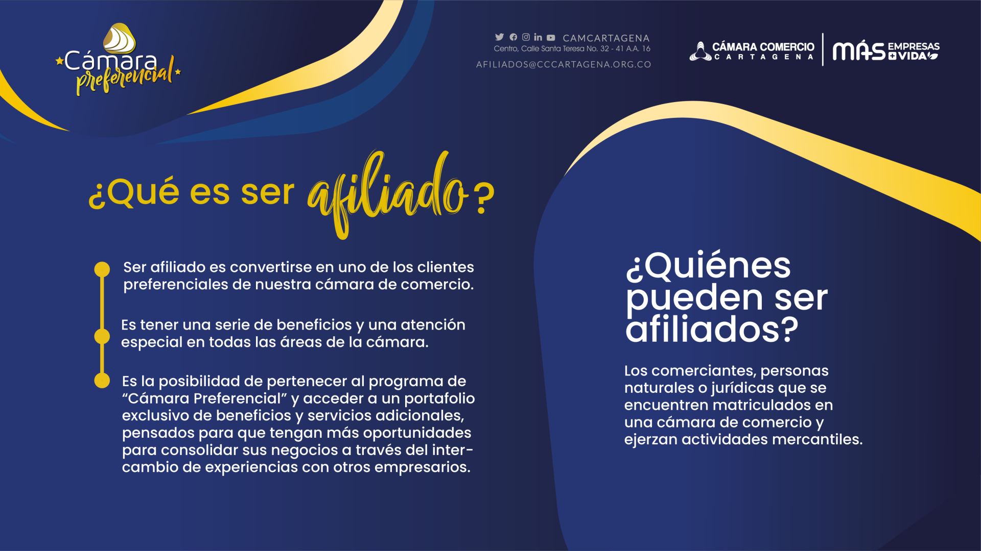 Información sobre qué es afiliado y quiénes pueden ser afiliados