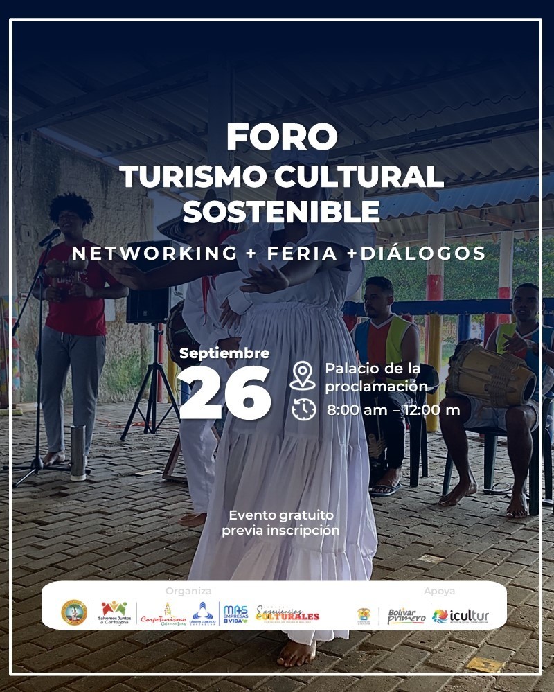 Foro Turismo Cultural Sostenible Aviso informativo Foro Turismo Cultural Sostenible - septiembre 26
