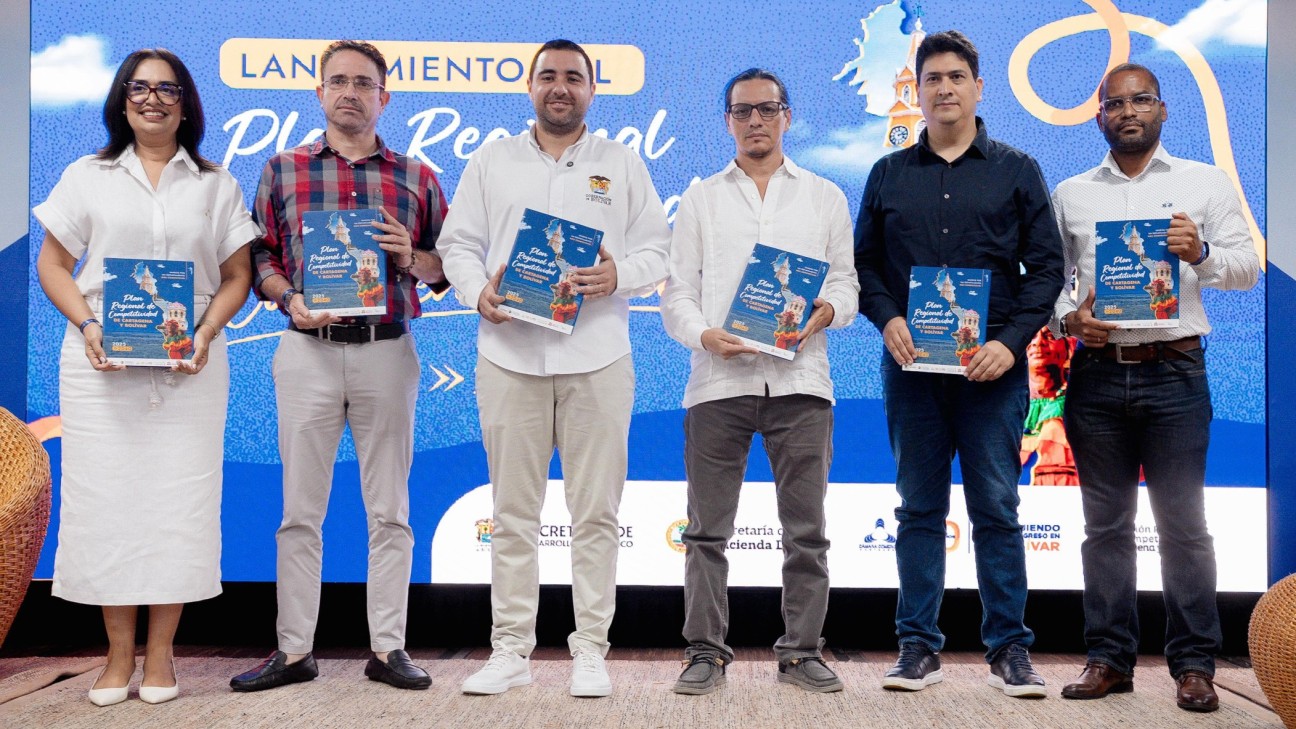 Cartagena y Bolívar presentan hoja de ruta para una competitividad sostenible al 2040