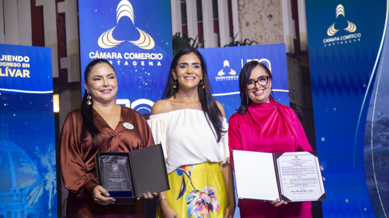 Una noche para la historia: la Cámara de Comercio conmemoró su legado reconociendo a quienes impulsan el progreso de Bolívar