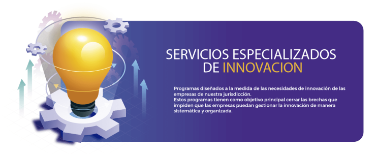 Servicios especializados de innovación